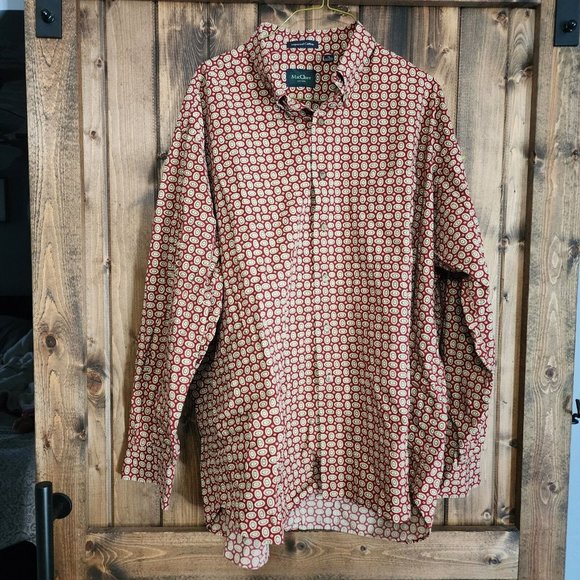 MacCluer Imported Cotton Long Sleeve Button Down Shirt - Picture 3 of 3